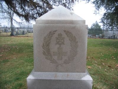 Back of Monument. Click for full size. Back of Monument image. Click for full size.