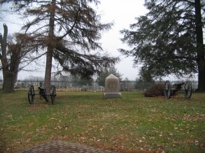 First Massachusetts Light Battery Monument. Click for full size. First Massachusetts Light Battery Monument image. Click for full size.