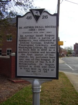 Dr. Arthur Small Rogers Marker image. Click for full size.