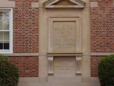 Winthrop College. Click for full size. Winthrop College image. Click for full size.