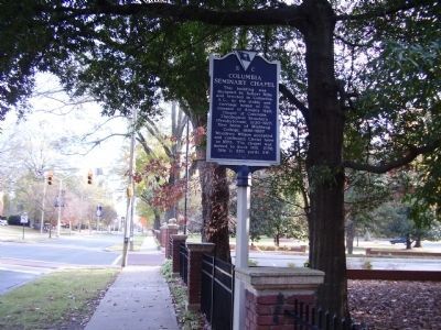 Columbia Seminary Chapel Marker image. Click for full size.