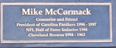 Mike McCormack Marker. Click for full size. Mike McCormack Marker image. Click for full size.