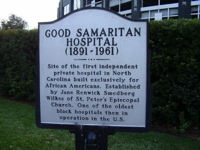 Good Samaritan Hospital (1891-1961) Marker. Click for full size. Good Samaritan Hospital (1891-1961) Marker image. Click for full size.