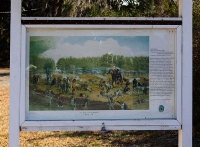 Battle of Coosawhatchie Marker image. Click for full size.