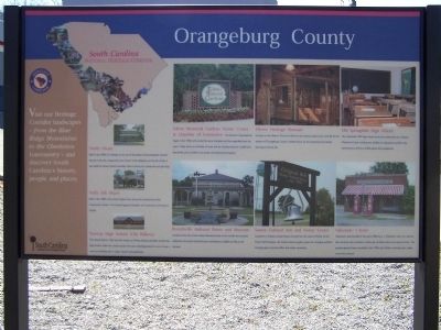 Orangeburg County Marker image. Click for full size.
