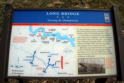 Long Bridge CWT Marker. Click for full size. Long Bridge CWT Marker image. Click for full size.