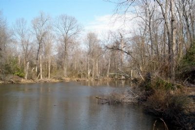 Chickahominy River near the site of Long Bridge. Click for full size. Chickahominy River near the site of Long Bridge image. Click for full size.