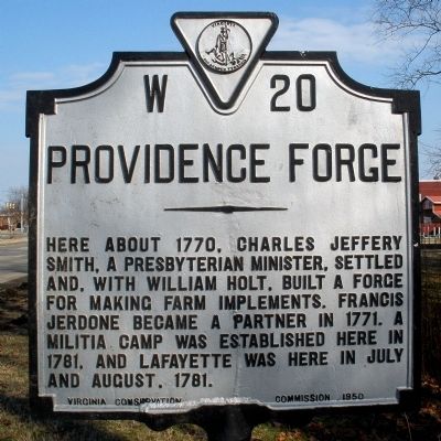 Providence Forge Marker image. Click for full size.