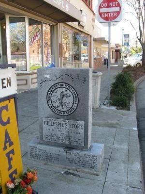Gillespie�s Store Marker image. Click for full size.