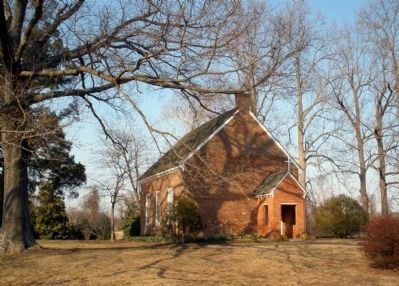 Hickory Neck Church image. Click for full size.