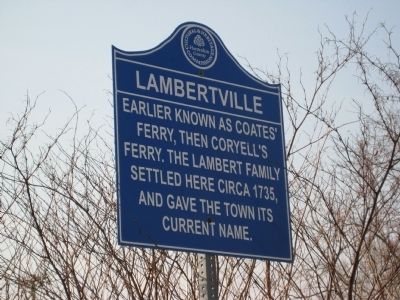 Lambertville Marker image. Click for full size.