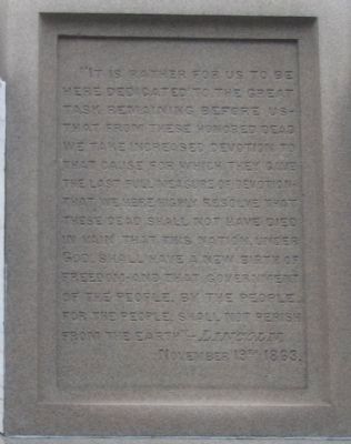 Close Up of Back Inscription. Click for full size. Close Up of Back Inscription image. Click for full size.