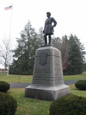 Major General John Reynolds Memorial image. Click for full size.