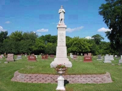 Nearby Civil War Memorial. Click for full size. Nearby Civil War Memorial image. Click for full size.