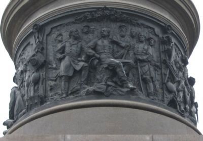Obverse or North Bronze Relief image. Click for full size.