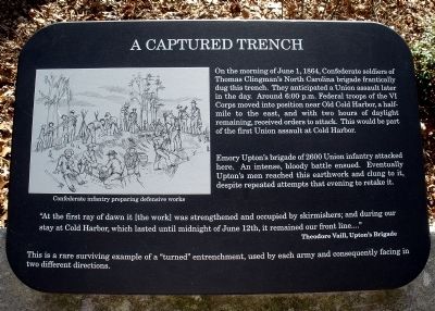 A Captured Trench Marker. Click for full size. A Captured Trench Marker image. Click for full size.
