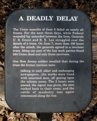 A Deadly Delay Marker. Click for full size. A Deadly Delay Marker image. Click for full size.