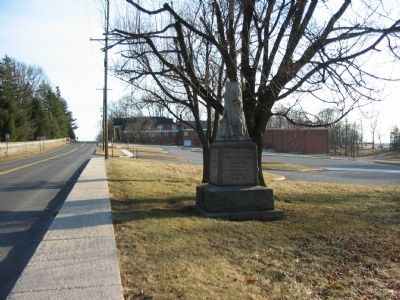 136th New York Infantry Monument. Click for full size. 136th New York Infantry Monument image. Click for full size.