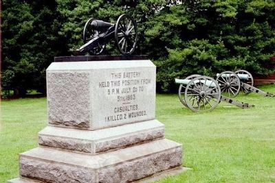Fifth New York Independent Battery Marker. Click for full size. Fifth New York Independent Battery Marker image. Click for full size.