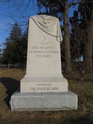 73rd Ohio Infantry Monument image. Click for full size.