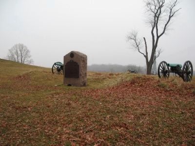 Cemetery Hill Position of Stewart's Battery image. Click for full size.