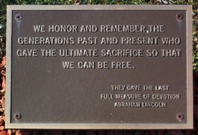 Muskingum County Vietnam War Memorial Marker image. Click for full size.