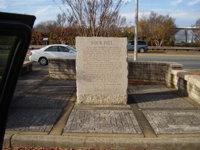 Rock Hill Marker. Click for full size. Rock Hill Marker image. Click for full size.