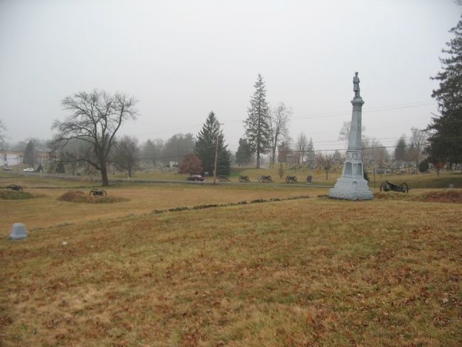 4th Ohio Infantry Position image. Click for full size.