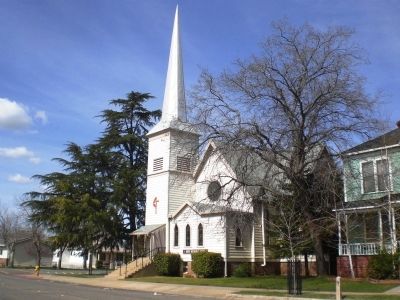 McTyeire Memorial Church in Lincoln (Constructed 1890-91) image. Click for full size.