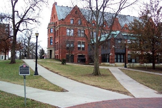 The Underground Railroad on University Land Marker #4 image. Click for full size.