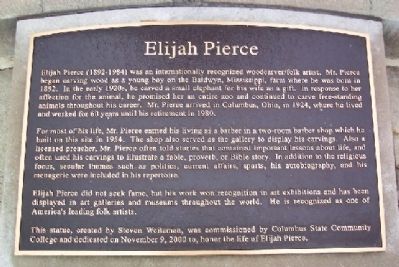 Elijah Pierce Marker image. Click for full size.