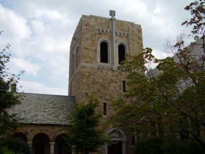 First Presbyterian Church of Spartanburg -<br>Bell Tower image. Click for full size.