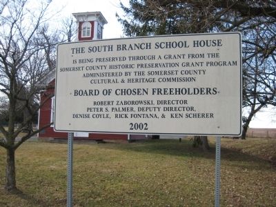 South Branch School Preservation image. Click for full size.