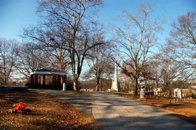 Confederate Cemetery. Click for full size. Confederate Cemetery image. Click for full size.
