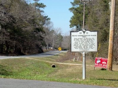 Northbound View of Marker image. Click for full size.