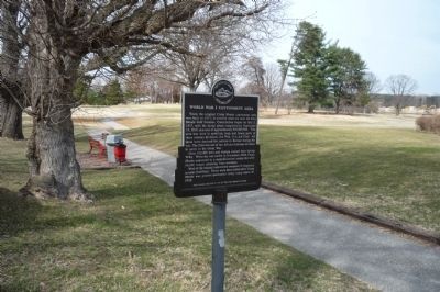 World War I Cantonment Area Marker image. Click for full size.