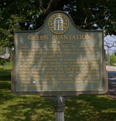 Green Plantation Marker image. Click for full size.