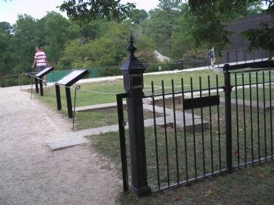 Markers at Jamestown image. Click for full size.