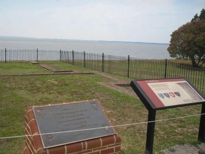 Markers at Historic Jamestown. Click for full size. Markers at Historic Jamestown image. Click for full size.