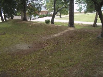 Confederate Earthworks image. Click for full size.