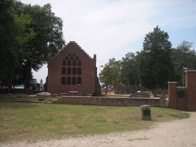Memorial Church at Jamestown image. Click for full size.