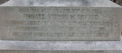 Lower Front Inscription image. Click for full size.