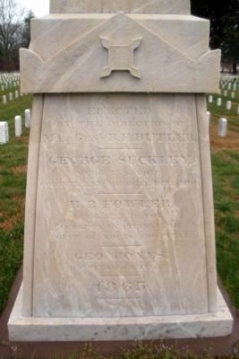 The Army of the James Monument (south face). Click for full size. The Army of the James Monument (south face) image. Click for full size.