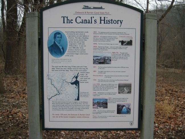 Delaware & Raritan Canal. Click for full size. Delaware & Raritan Canal image. Click for full size.