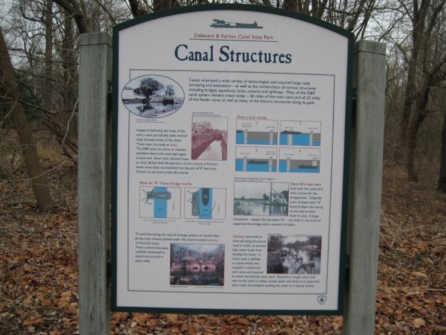 Delaware & Raritan Canal.. Click for full size. Delaware & Raritan Canal. image. Click for full size.