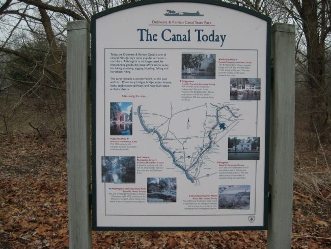 Delaware & Raritan Canal. Click for full size. Delaware & Raritan Canal image. Click for full size.