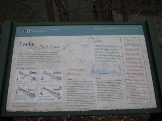 Delaware & Raritan Canal. Click for full size. Delaware & Raritan Canal image. Click for full size.