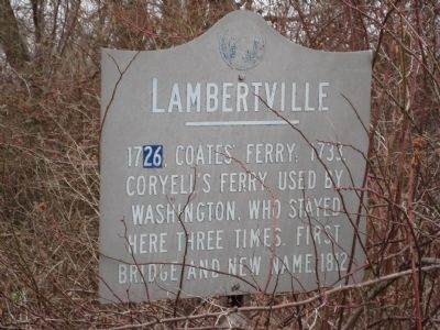 Lambertville Marker image. Click for full size.