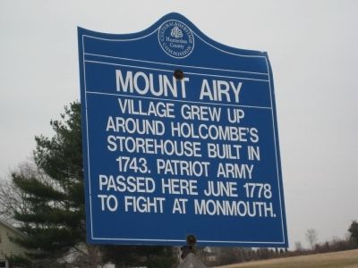 Mount Airy Marker image. Click for full size.