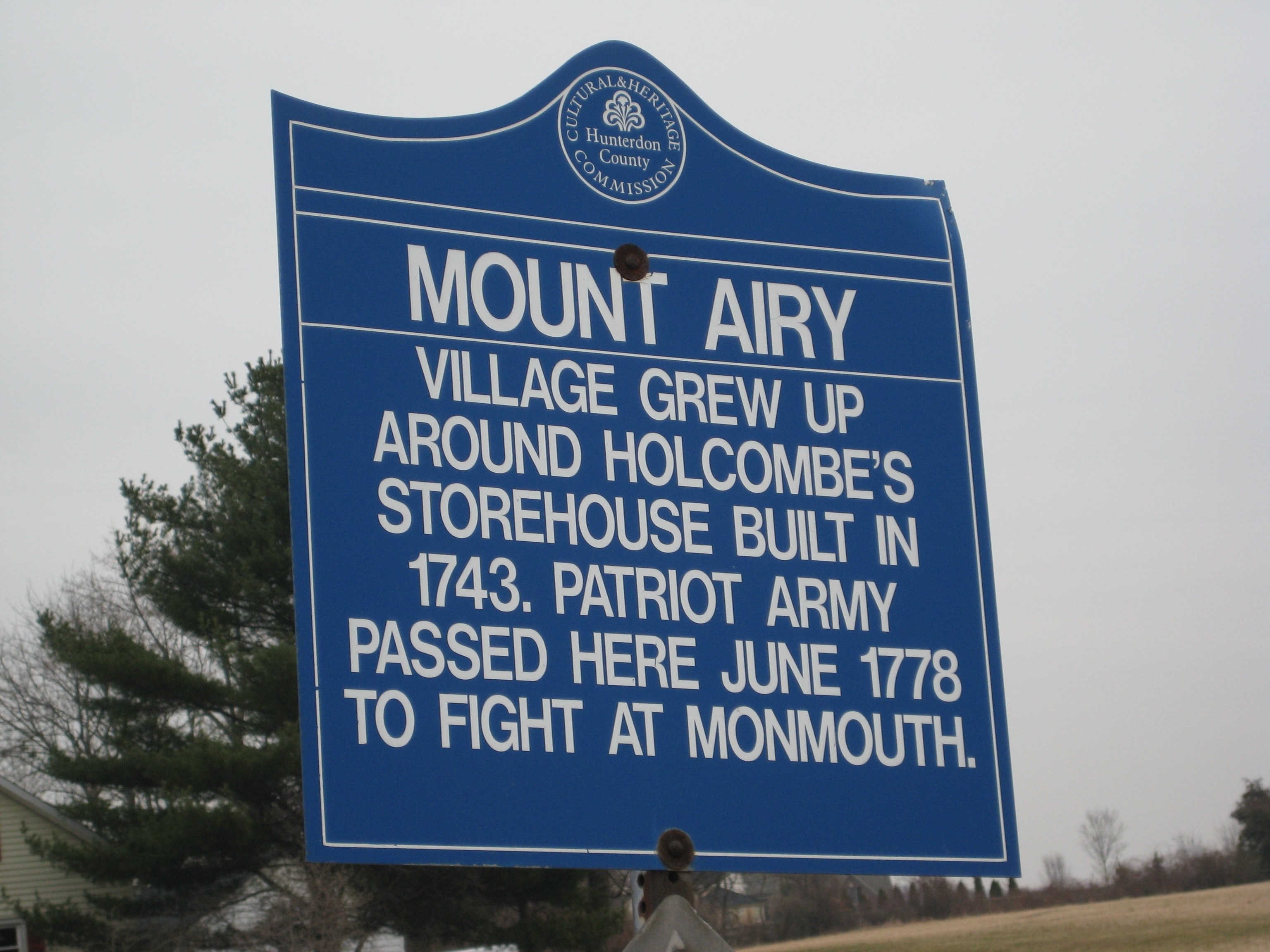 Mount Airy Marker